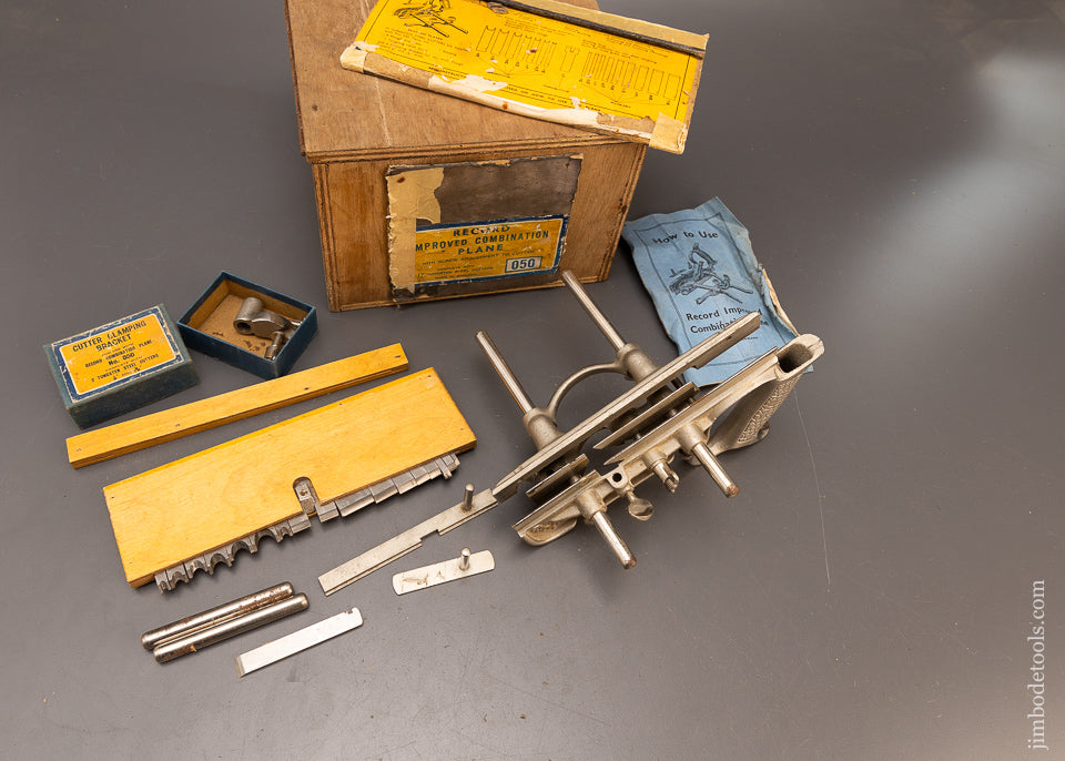 100%-Complete-Near-Mint-RECORD-No.-050-Plow-Plane-117187