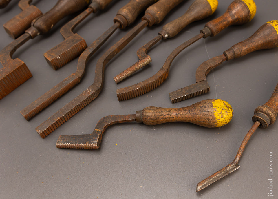 Amazing-Set-of-11-Gunstocker’s-Floats-117190