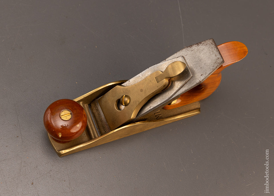 Near-Mint-Discontinued-LIE-NIELSEN-Bronze-No.-1-Smooth-Plane-117200