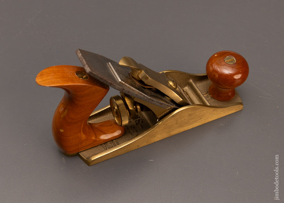 Near-Mint-Discontinued-LIE-NIELSEN-Bronze-No.-1-Smooth-Plane-117200