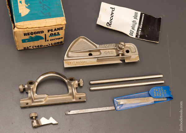 RECORD-No.-043-Plow-Plane-Mint-in-Box-117205