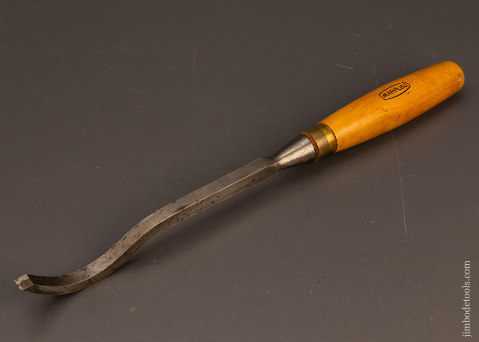 Near-Mint-Boxwood-Handled-MARPLES-Swan-Neck-Chisel-117215