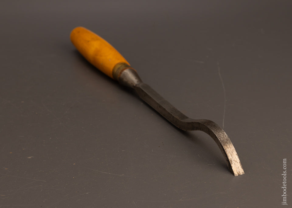 Near-Mint-Boxwood-Handled-MARPLES-Swan-Neck-Chisel-117215