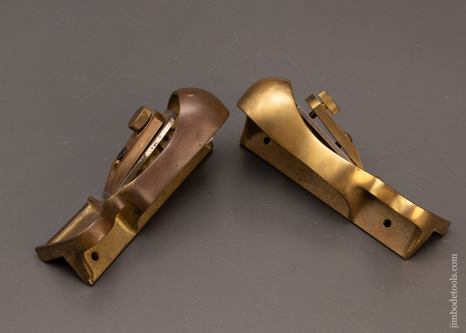 Fine-Pair-Discontinued-LIE-NIELSEN-No.-95-Right-&-Left-Handed-Edge-Planes-117217