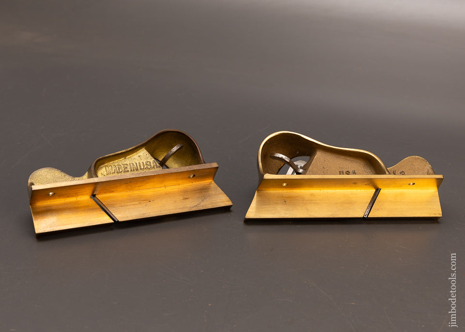 Fine-Pair-Discontinued-LIE-NIELSEN-No.-95-Right-&-Left-Handed-Edge-Planes-117217