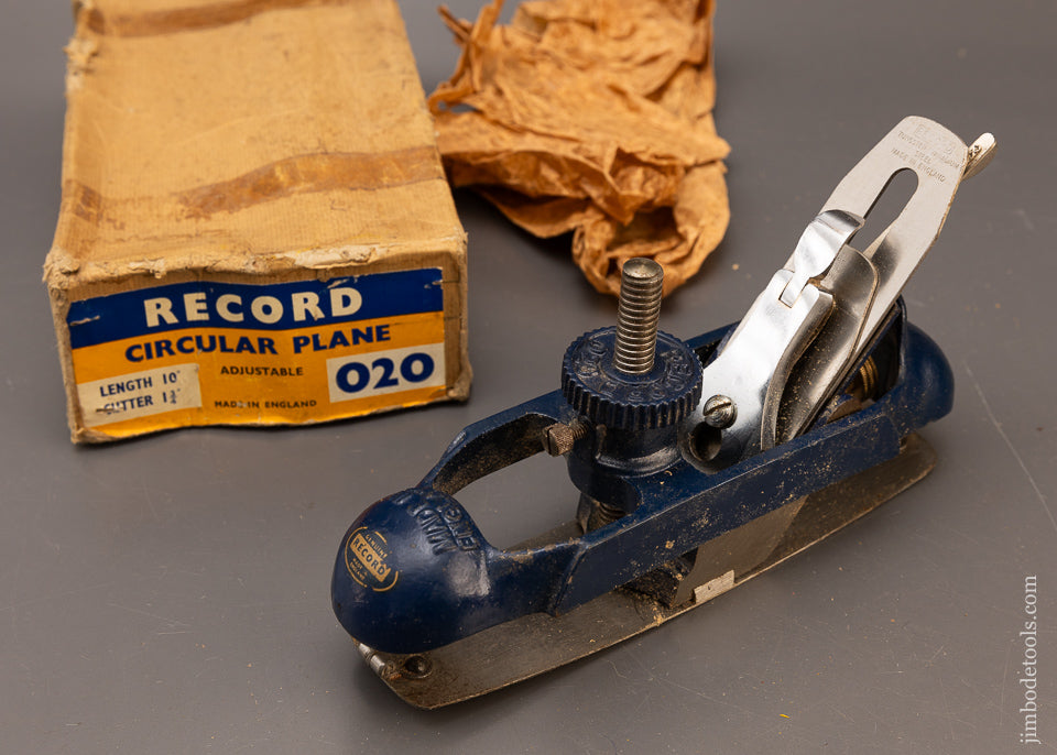 Near-Mint-in-Box-RECORD-No.-020-Circular-Plane-117220