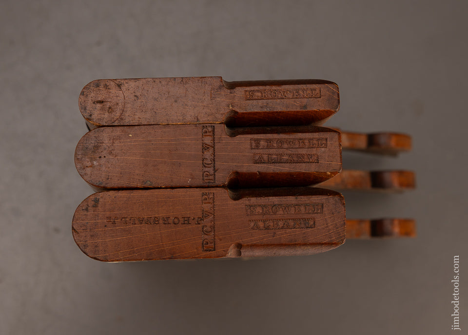 Unusual-Graduated-Set-of-Gunstocker’s-Fluting-Planes-by-S.-ROWELL-ALBANY-117724