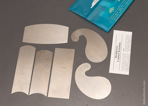 Set-of-6-VERITAS-LEE-VALLEY-Scrapers-117255