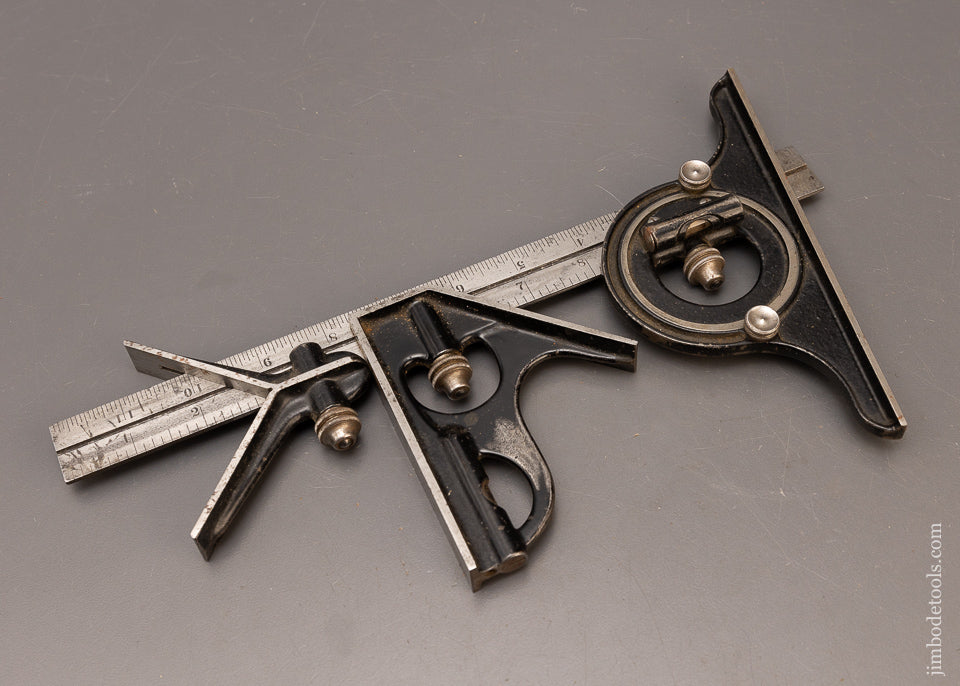 Fine-12-Inch-STARRETT-Combination-Square-Set-117257