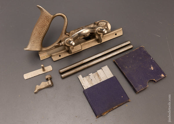 Fine-RECORD-No.-044-Plow-Plane-Complete-with-all-8-Cutters-117261