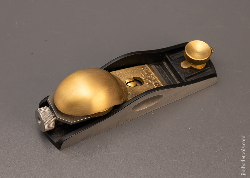 Near-Mint-LIE-NIELSEN-No.-60-1/2-Low-Angle-Block-Plane-with-Adjustable-Mouth-117277