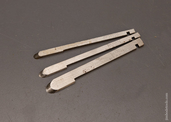 Rare-Set-of-3-Special-Cutters-for-RECORD-No.-405-&-Stanley-No.-45-Planes-117280