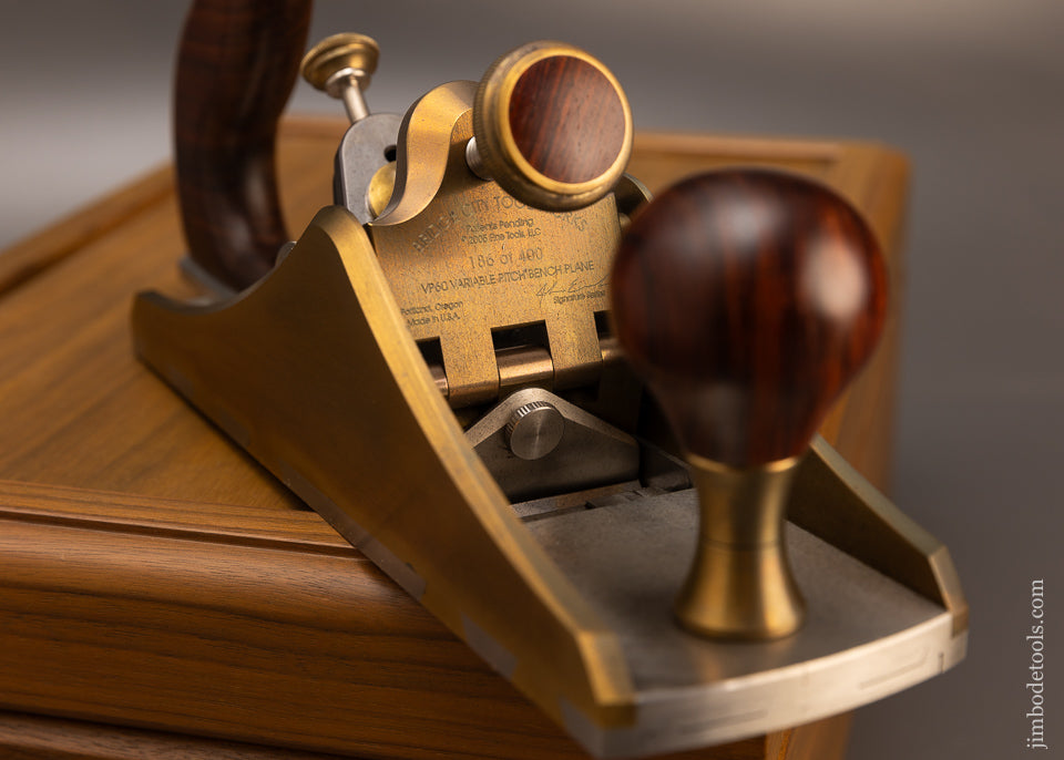 BRIDGE-CITY-TOOL-WORKS-VP-60-Variable-Pitch-Smooth-Plane-Near-Mint-&-Unused-in-Original-Box-117302