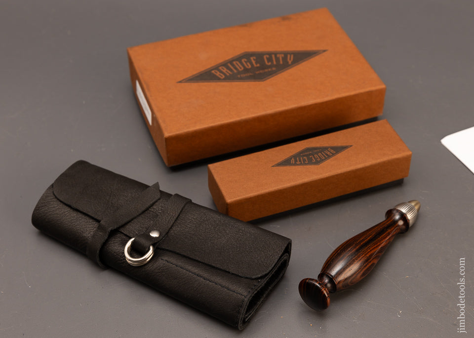 BRIDGE-CITY-TOOL-WORKS-No.-MK-1-Marking-Tool-Set-Mint-in-Box-117315