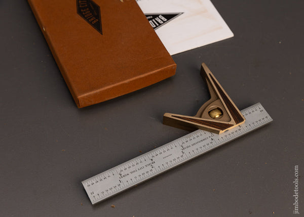 BRIDGE-CITY-TOOL-WORKS-No.-CS-6-Combination-Square-Mint-in-Box-117317