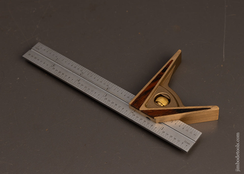 BRIDGE-CITY-TOOL-WORKS-No.-CS-6-Combination-Square-Mint-in-Box-117318