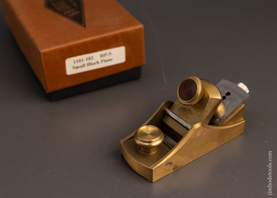 BRIDGE-CITY-TOOL-WORKS-NO.-HP-5-Small-Block-Plane-Mint-in-Box-117328