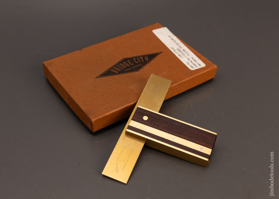 Mint-in-Box-BRIDGE-CITY-TOOL-WORKS-TS-3-Double-Try-Square-117333