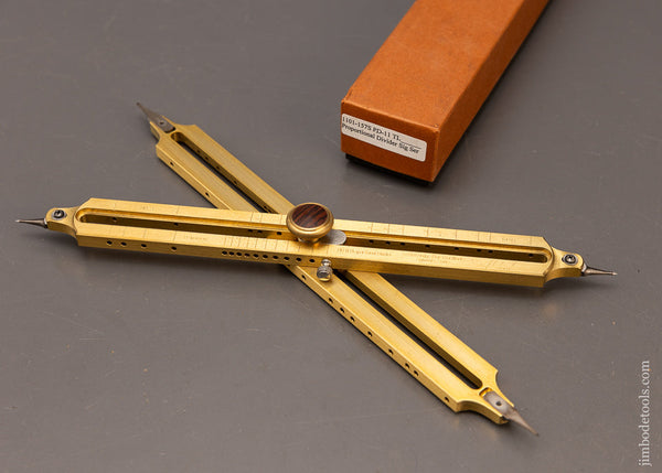 BRIDGE-CITY-TOOL-WORKS-PD-11-Proportional-Dividers-Mint-in-Box-117337