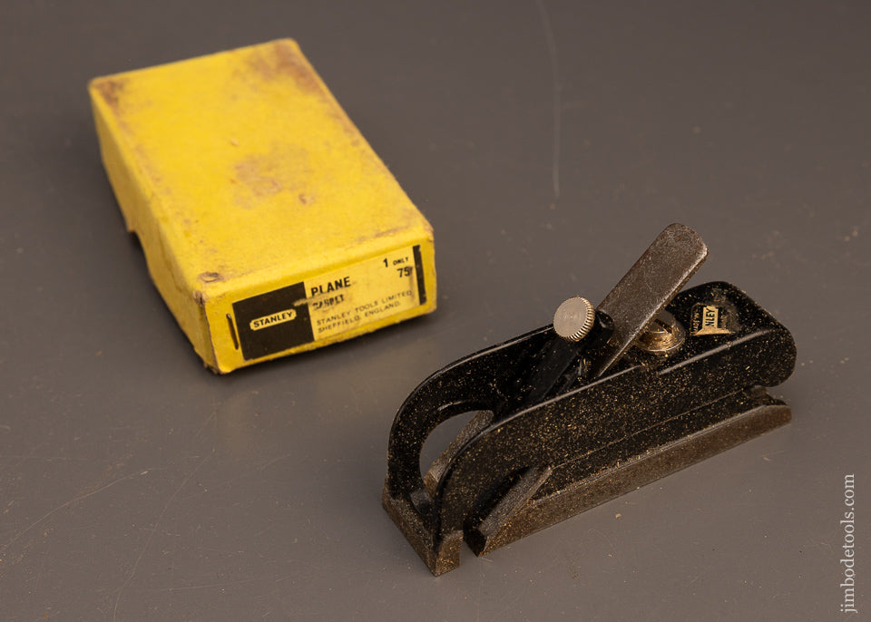 STANLEY-No.-75-Rabbet-Plane-Near-Mint-in-Box-117341
