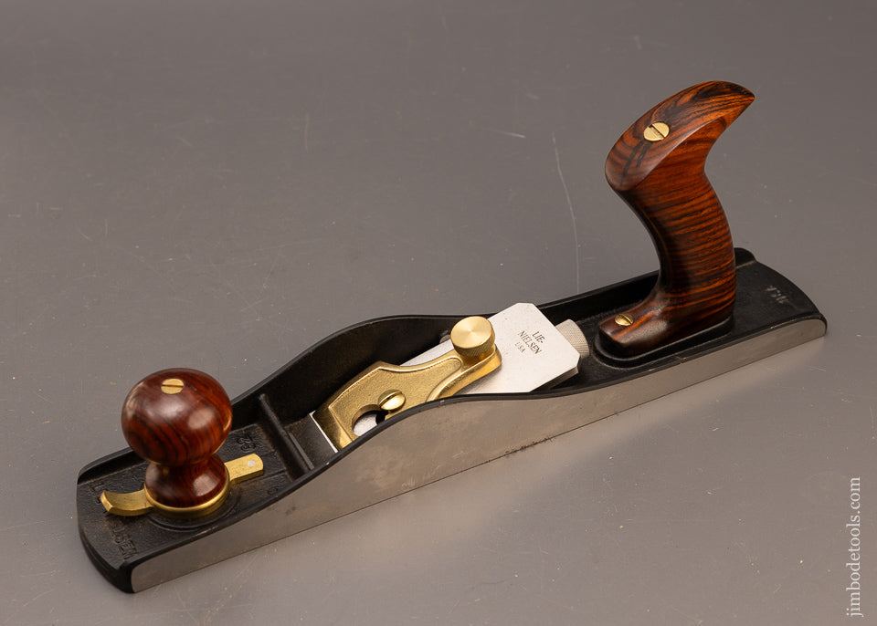 Near-Mint-LIE-NIELSEN-No.-62-Low-Angle-Jack-Plane-with-Rosewood-Handles-117350