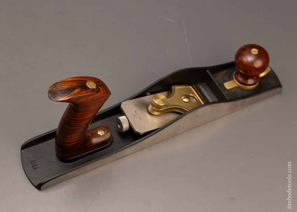 Near-Mint-LIE-NIELSEN-No.-62-Low-Angle-Jack-Plane-with-Rosewood-Handles-117350