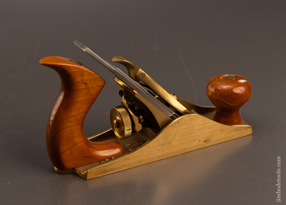Near-Mint-Discontinued-LIE-NIELSEN-Bronze-No.-1-Smooth-Plane-117354