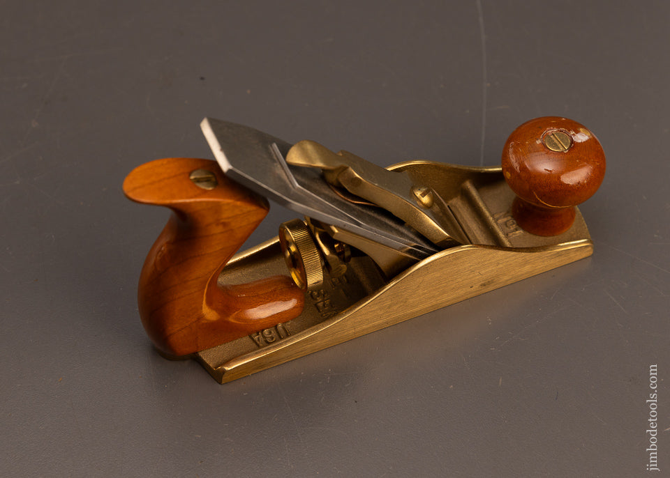 Near-Mint-Discontinued-LIE-NIELSEN-Bronze-No.-1-Smooth-Plane-117354