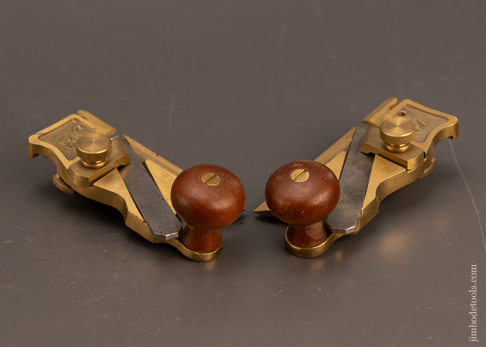 Discontinued-LIE-NIELSEN-No.-98-&-99-BRONZE-Side-Rabbet-Planes-Near-Mint-117377