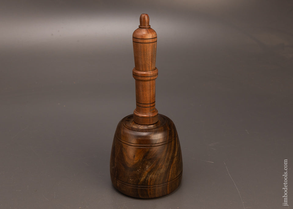 Stunning-28-Ounce-Fancy-Lignum-Vitae-English-Carving-Mallet-117390