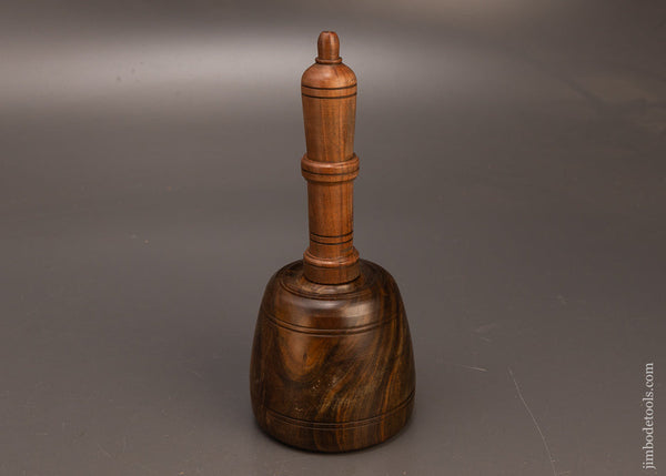 Stunning-28-Ounce-Fancy-Lignum-Vitae-English-Carving-Mallet-117390