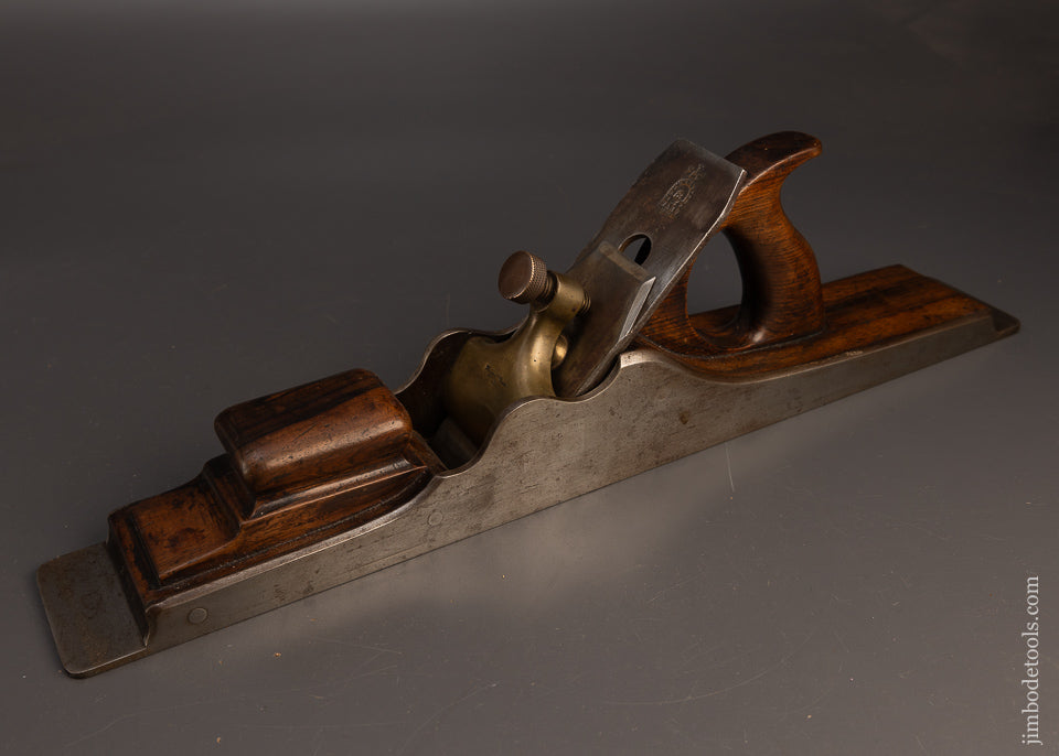 Spectacular-Massive-20-1/2-Inch-Dovetailed-SPIERS-Rosewood-Infill-Jointer-Plane-117463