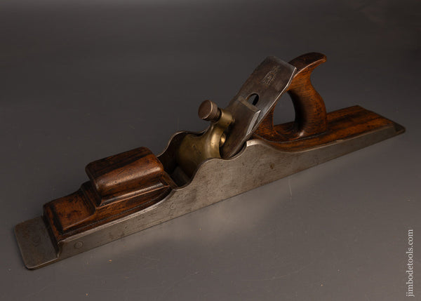 Spectacular-Massive-20-1/2-Inch-Dovetailed-SPIERS-Rosewood-Infill-Jointer-Plane-117463