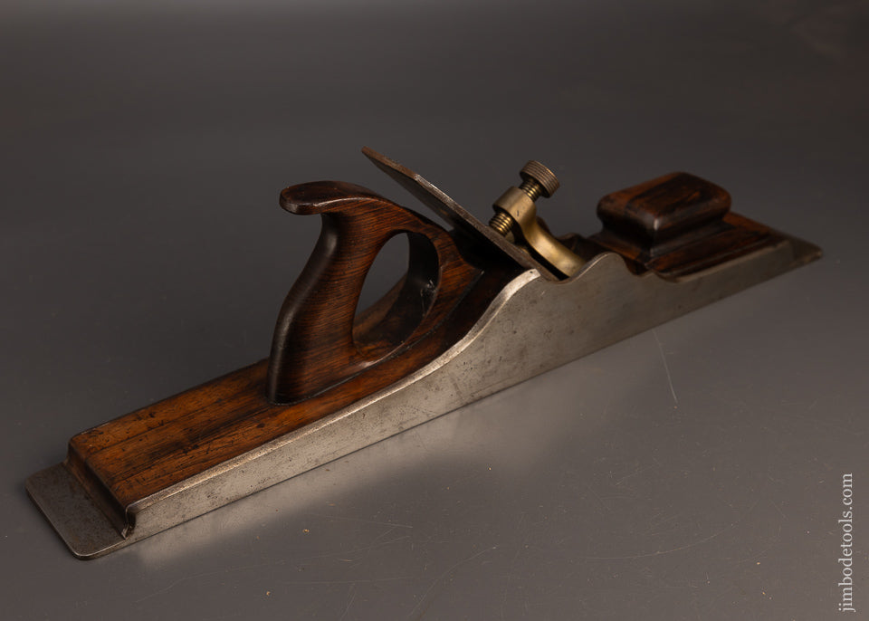 Spectacular-Massive-20-1/2-Inch-Dovetailed-SPIERS-Rosewood-Infill-Jointer-Plane-117463