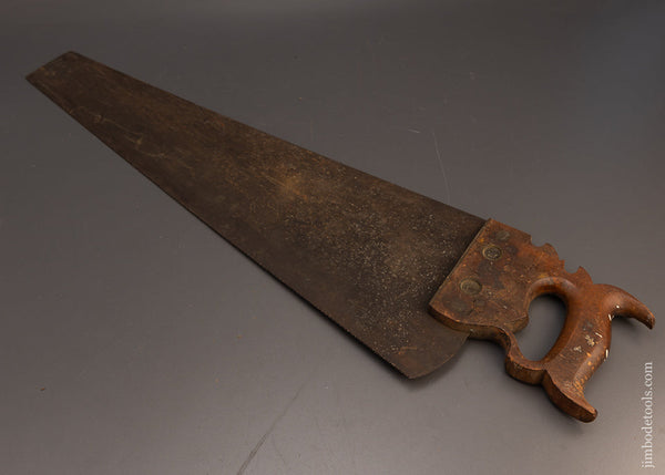 Rare-DISSTON-No.-42-Combination-Saw-for-Restoration-117486