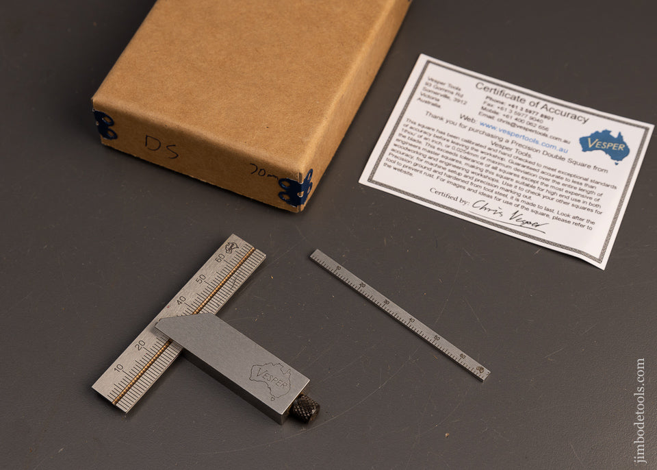 VESPER-TOOLS-Precision-Diemaker’s-Double-Square-Mint-in-Box-117494