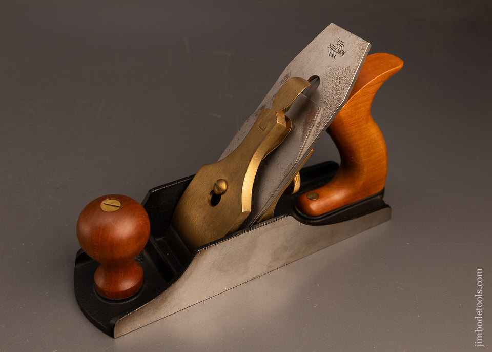 Discontinued-Extra-Fine-LIE-NIELSEN-No.-4-1/2C-JUMBO-Smooth-Plane-with-50°-Frog-117523