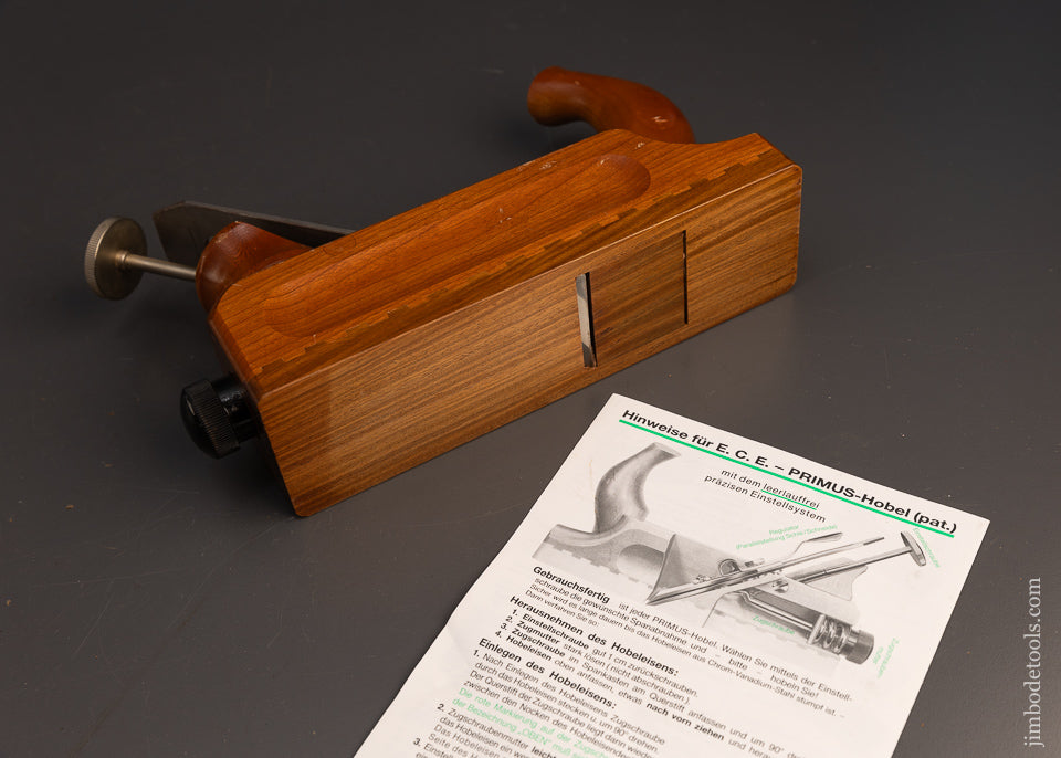 Extra-Fine-Near-Mint-E.C.E.-PRIMUS-Adjustable-Smooth-Plane-117529