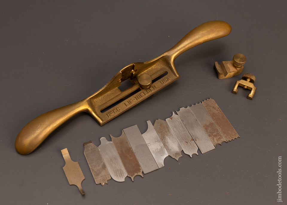 Tarabiscot Lie Nielsen N°66 – Outil Bronze Et Acier – Occasion Très Bon état