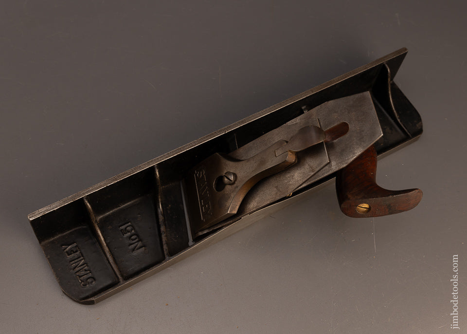 Rare-&-Fine-SWEETHEART-STANLEY-No.-51-Chute-Board-Plane-Shoot-Board-117542