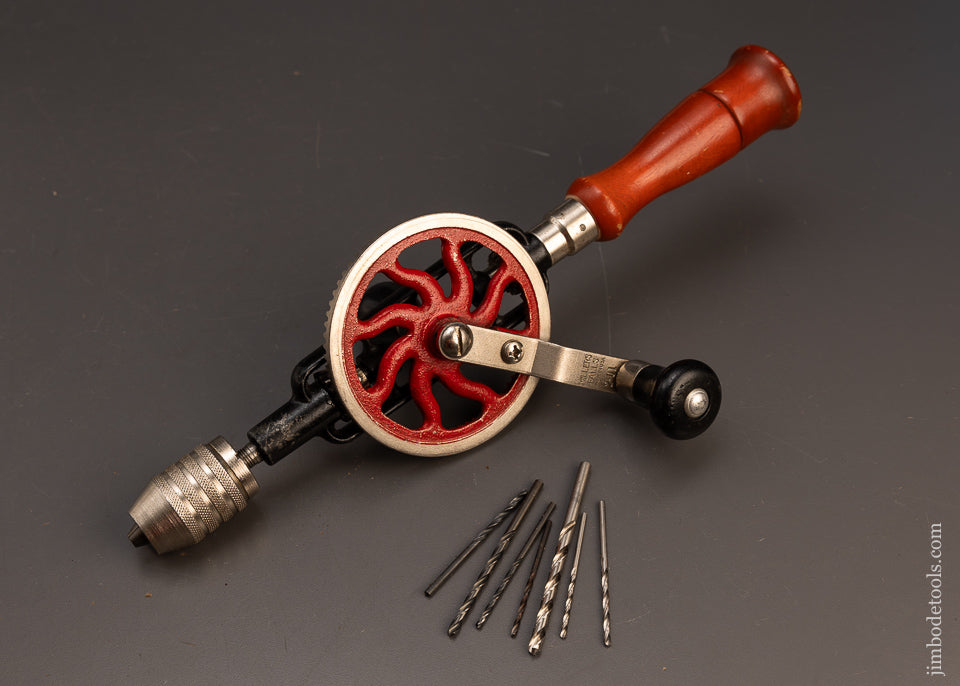 Near-Mint-MILLERS-FALLS-No.-2-Hand-Drill-117543