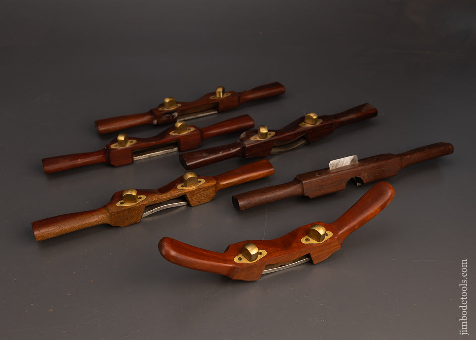 Remarkable-Set-of-6-HARRIS-TOOLS-Spoke-Shaves-117547