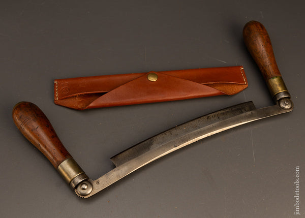 Rare-Patented-8-Inch-Draw-Knife-by-WHEELER-MADDEN-&-CLEMSON-117555