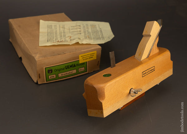 ULMIA-No.-496-Dovetail-Plane-Near-Mint-in-Box-Unused-117556