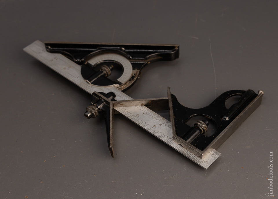 Near-Mint-STARRETT-Combination-Square-Set-12-Inch-117560