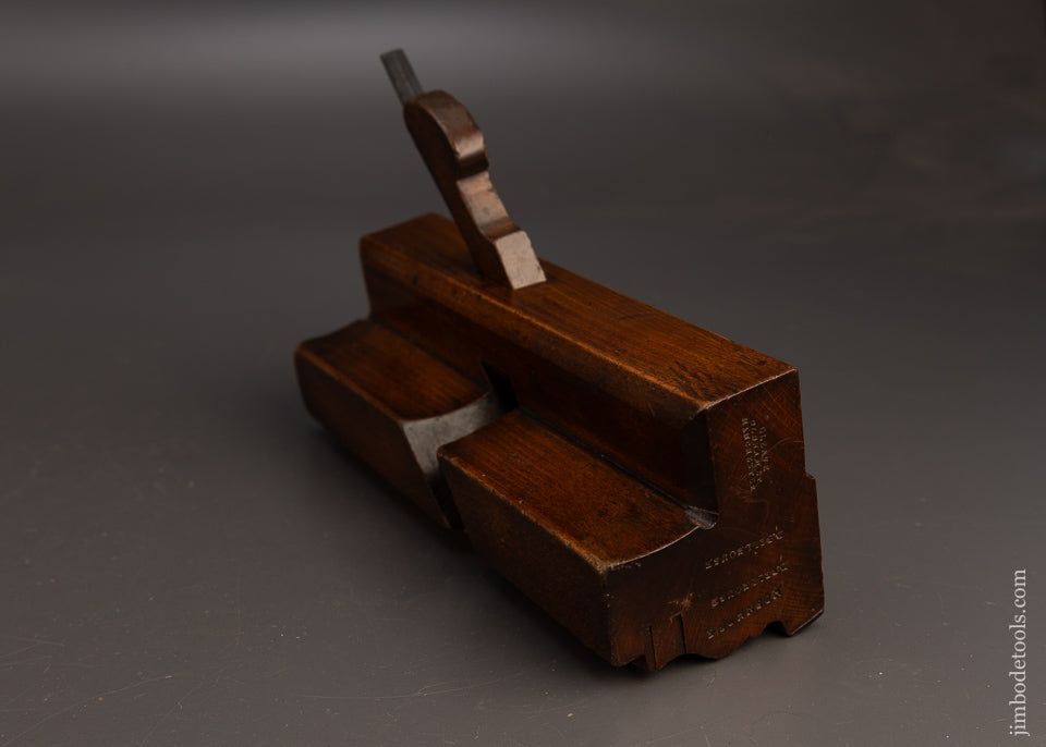 Massive-3-Inch-Wide-Crispy-Complex-Moulding-Plane-by-GLEAVE-117561