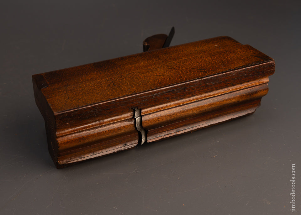 Massive-3-Inch-Wide-Crispy-Complex-Moulding-Plane-by-GLEAVE-117561