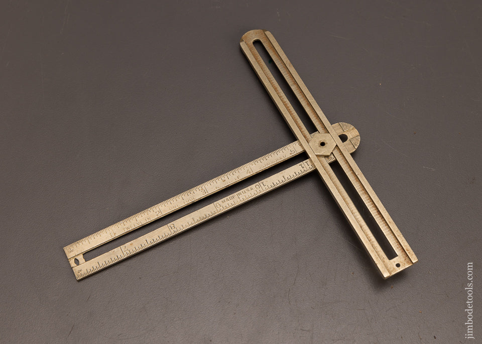 HUTCHISON-Patent-Juy-19,-1927-Brass-Combination-Tool-117578