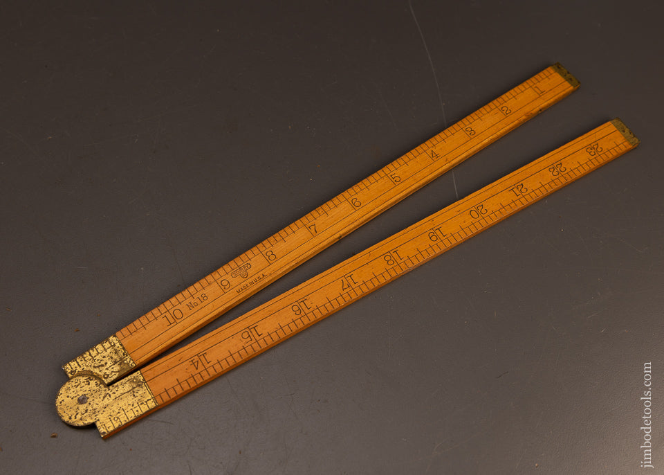 Fine-STANLEY-No.-18-Boxwood-Rule-Sweetheart-117585