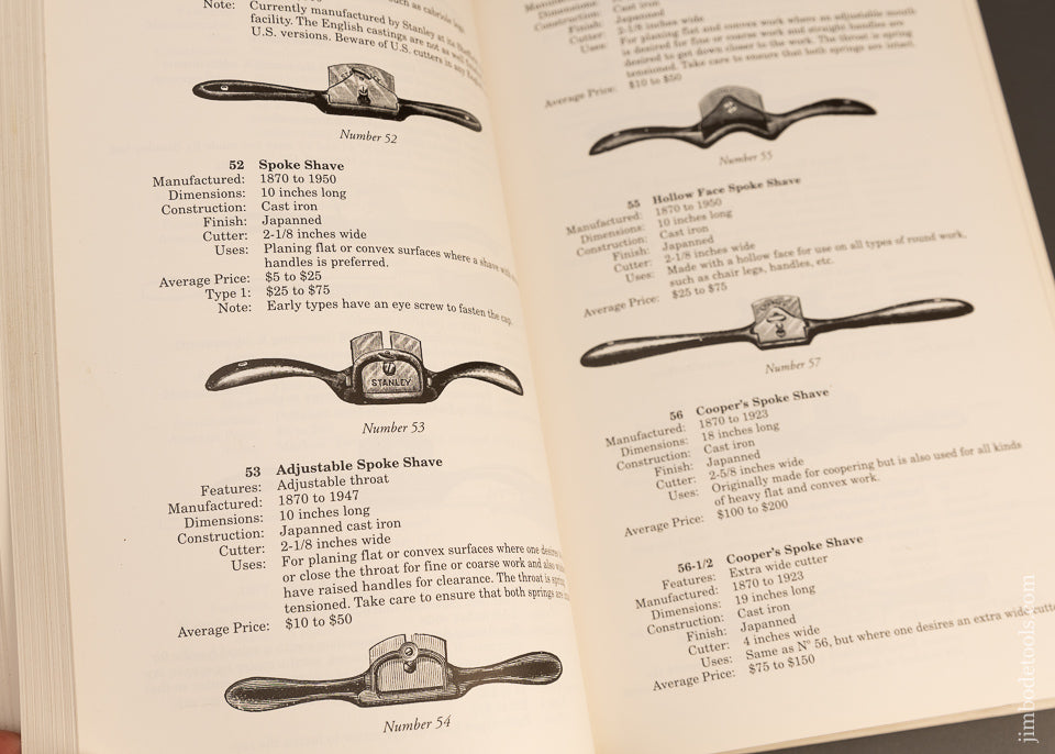 Book:-ANTIQUE-&-COLLECTIBLE-STANLEY-TOOLS,-GUIDE-TO-IDENTY-&-VALUE-by-John-Walter-117591
